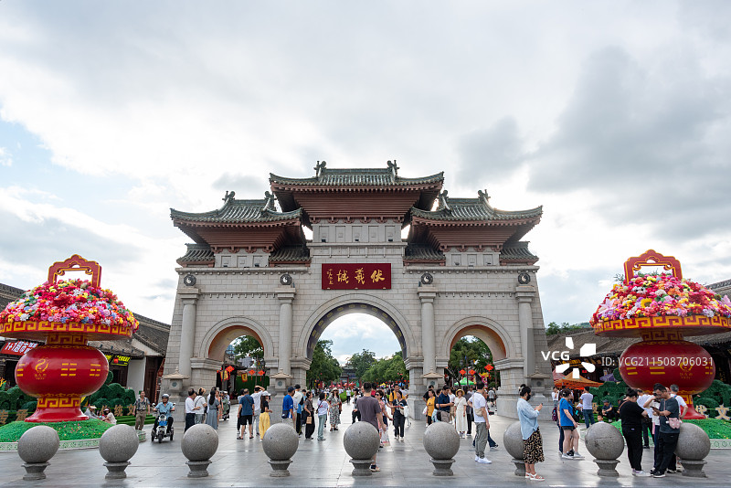 甘肃天水伏羲庙景区图片素材