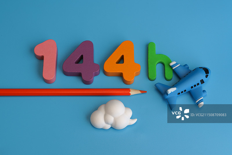 中国144h过境免签旅游微缩创意图图片素材