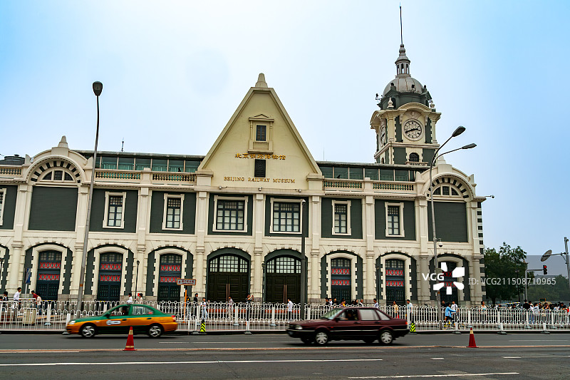 中国铁道博物馆正阳门展馆，原北京铁路博物馆，摄于2009年图片素材