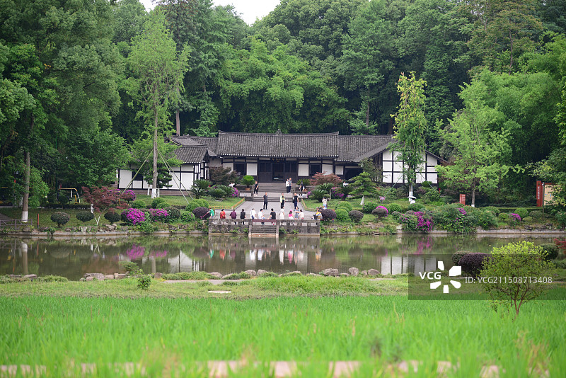 邓小平故居图片素材