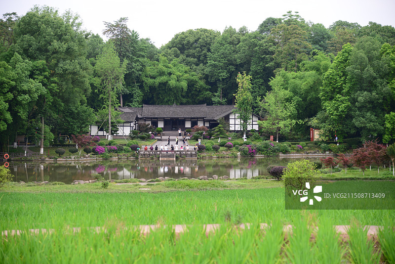 邓小平故居图片素材