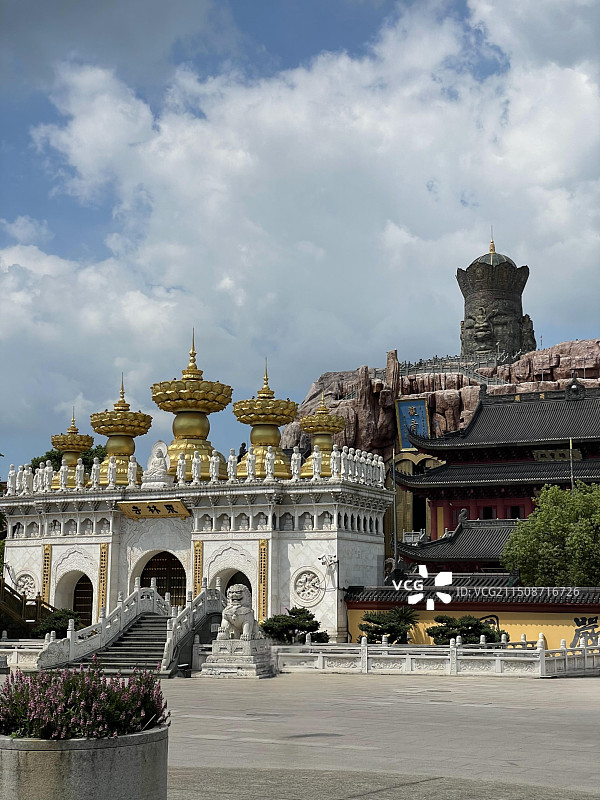 上海东林寺景区图片素材
