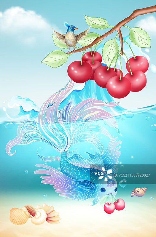 红樱桃图片素材