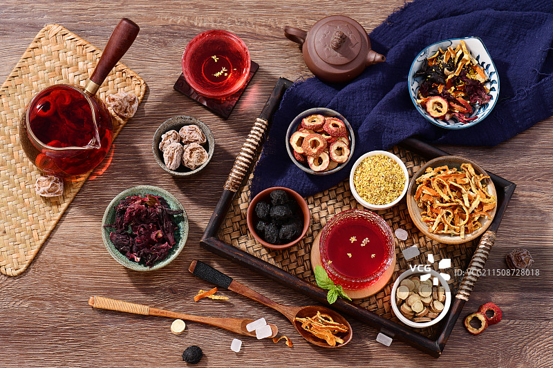 桂花酸梅汤图片素材