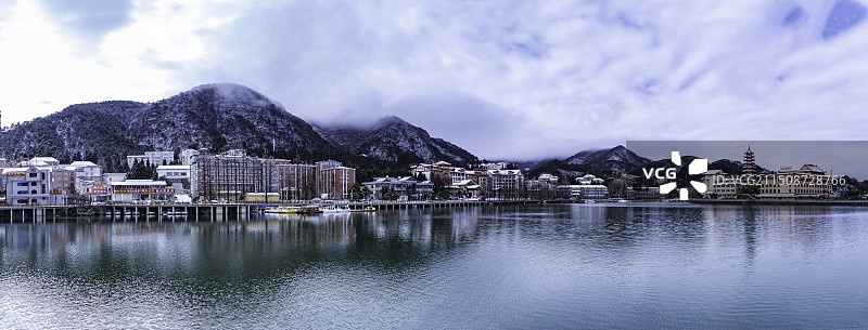 九宫山全景-湖北通山县图片素材