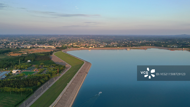 荆州松滋洈水旅游区图片素材