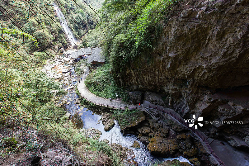 广安天意谷景区图片素材