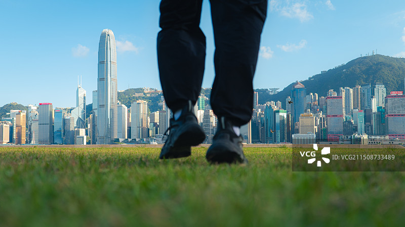 香港西九龙文化公园图片素材