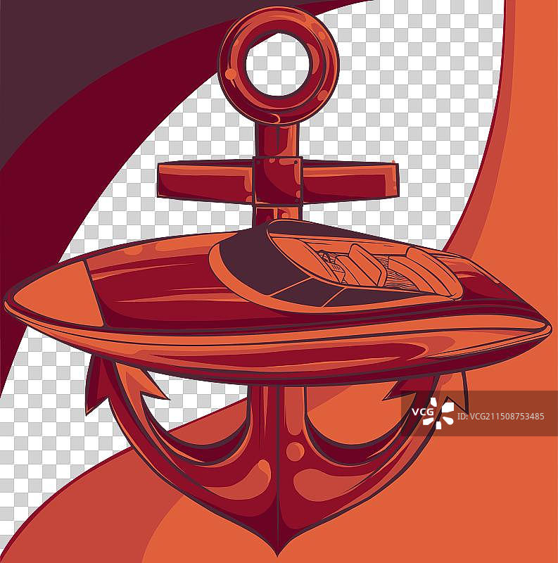 船舶游艇和船只导航图标图片素材