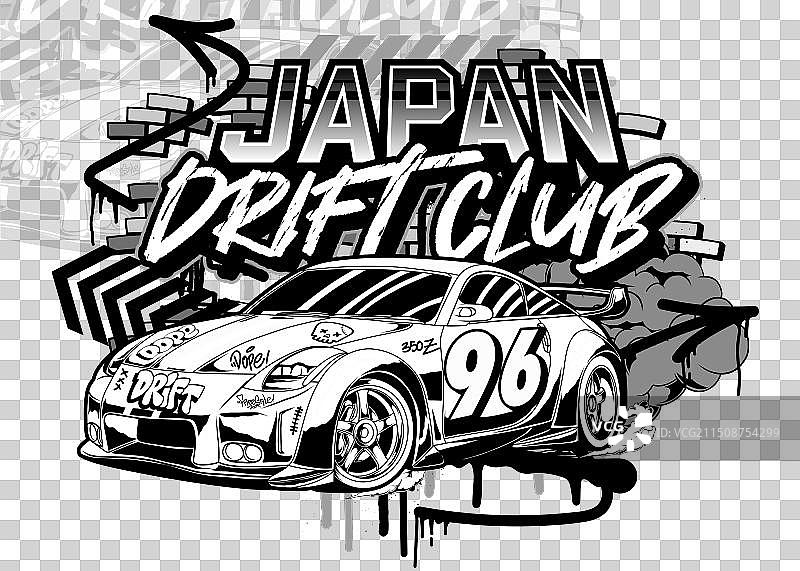 涂鸦车图片素材