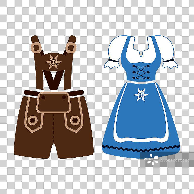 紧身连衣裙和皮短裤图片素材