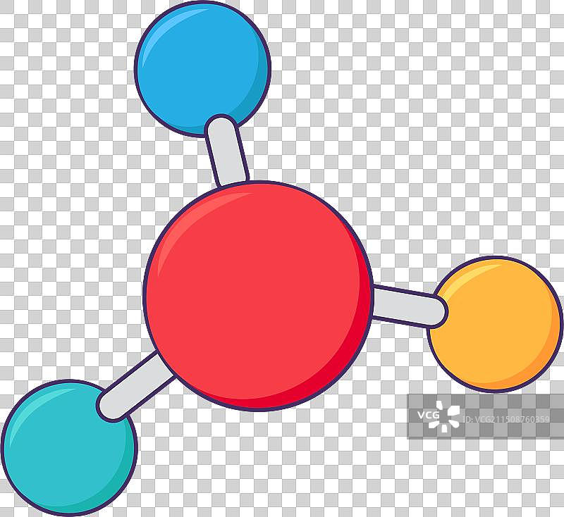 药物分子结构示意图图片素材