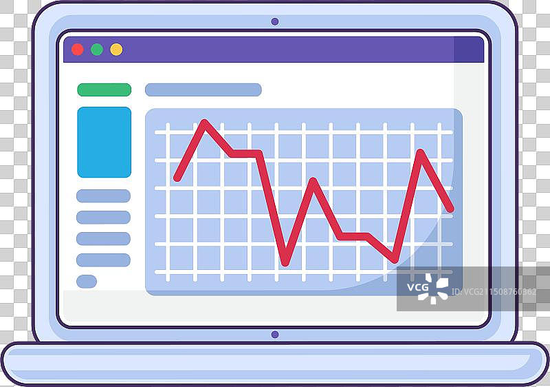 心电图屏幕测量设备图标图片素材