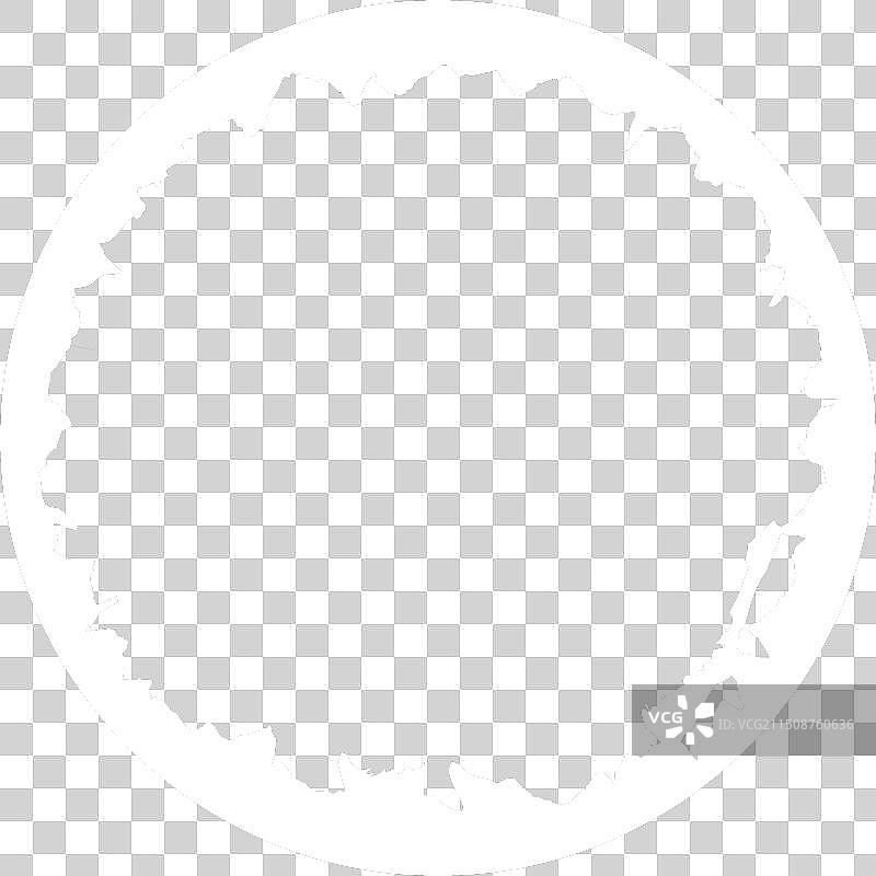 撕裂纸张圆形边框图片素材