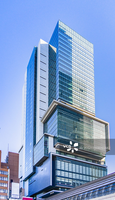 日本东京涩谷商业街和建筑图片素材