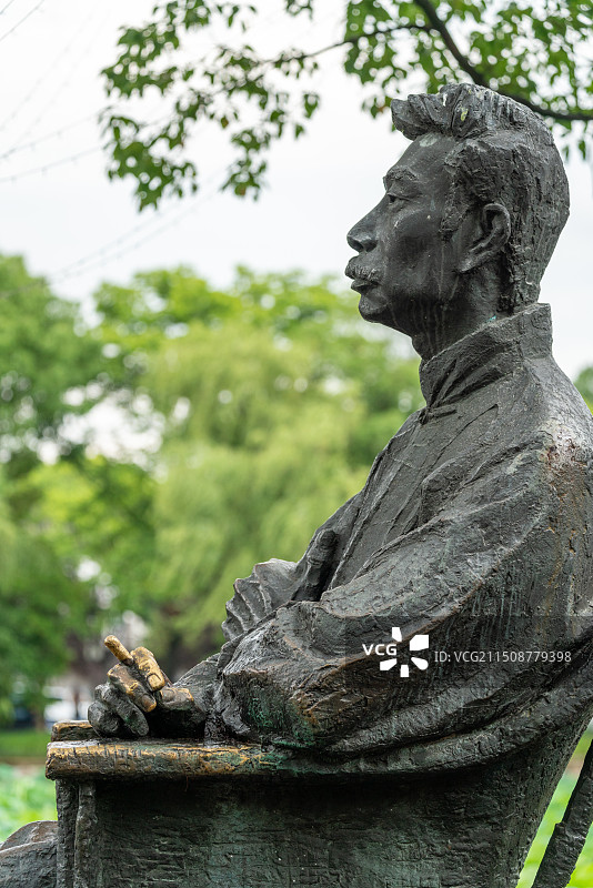 六月夏天浙江绍兴柯岩景区图片素材