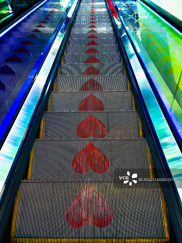 爱心电梯图片素材