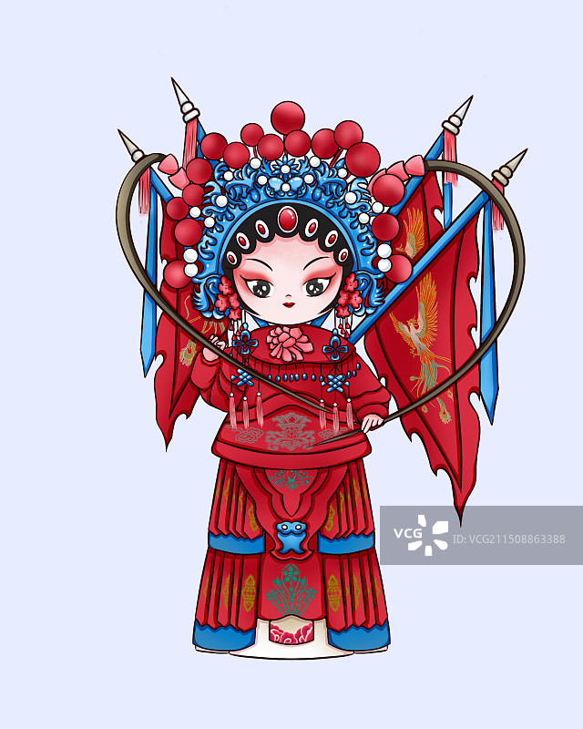 戏曲人物-女性图片素材