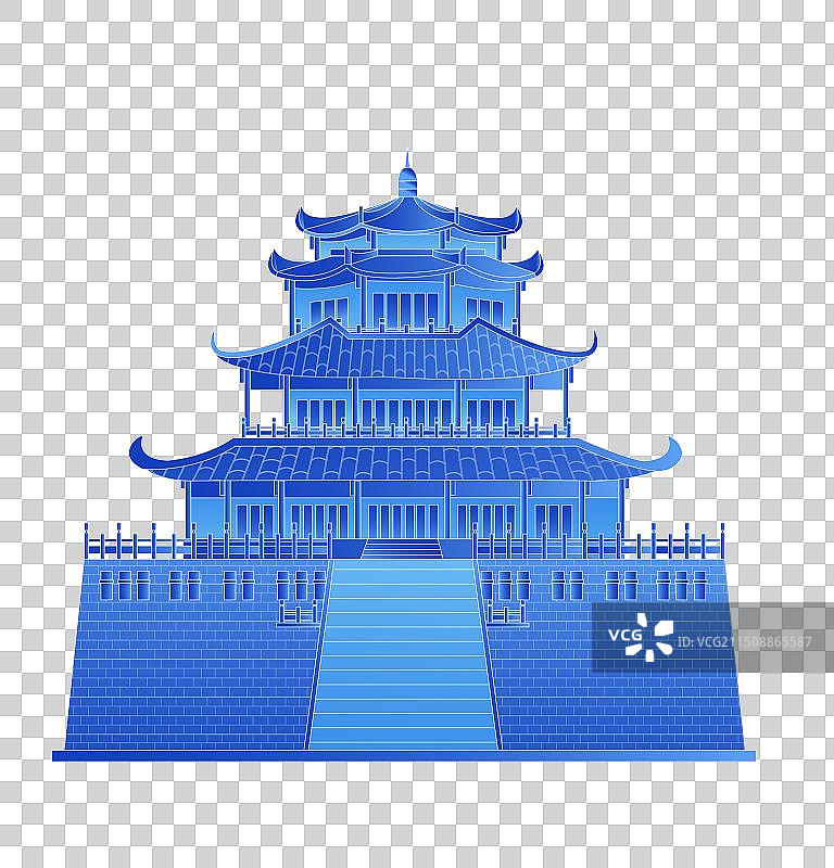 泉州发光渐变科技炫酷商务地标旅游矢量城市图片素材