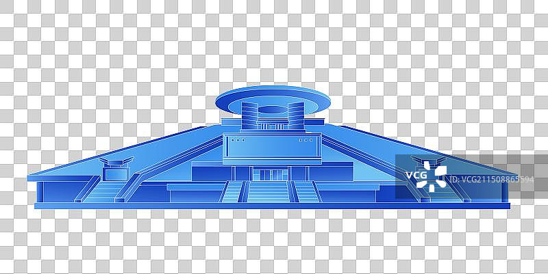 泉州发光渐变科技炫酷商务地标旅游矢量城市图片素材