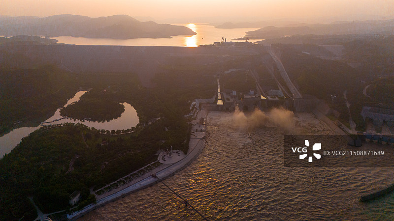 洛阳黄河小浪底水库图片素材