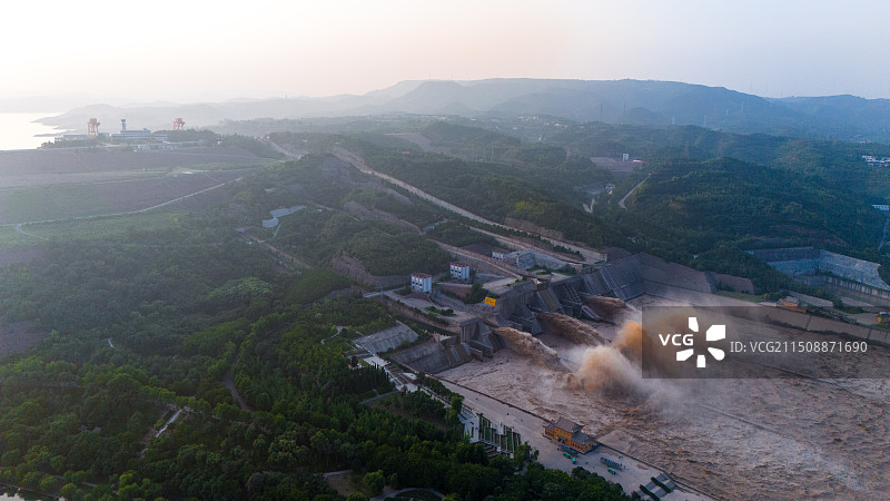 洛阳黄河小浪底水库图片素材