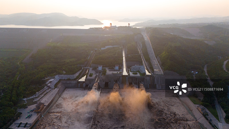 洛阳黄河小浪底水库图片素材