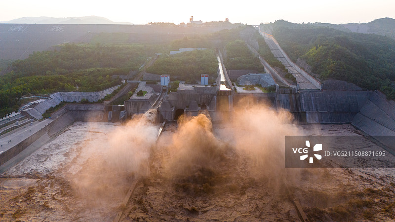 洛阳黄河小浪底水库图片素材