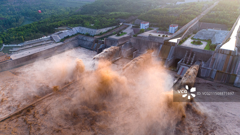 洛阳黄河小浪底水库图片素材