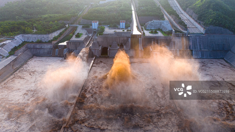 洛阳黄河小浪底水库图片素材