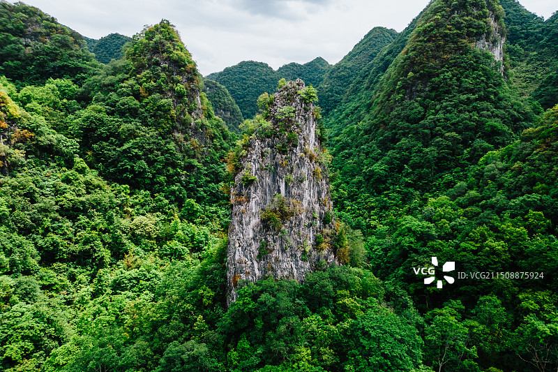 安顺格凸河风景区苗王剑图片素材