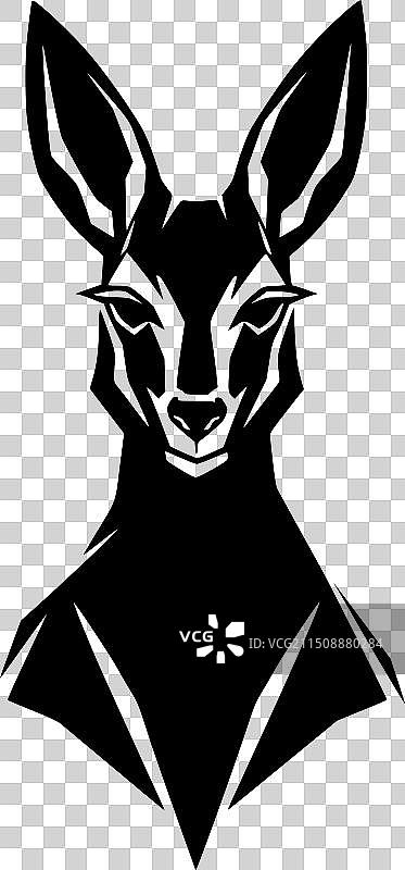 高品质袋鼠logo，T恤理想选择图片素材