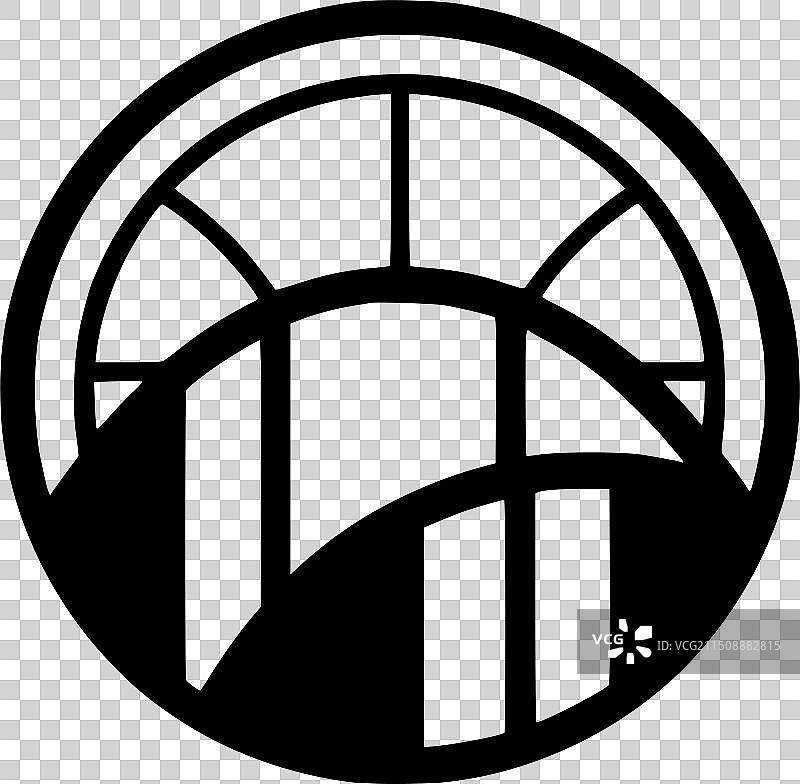 彩色玻璃 - 简约剪影图片素材