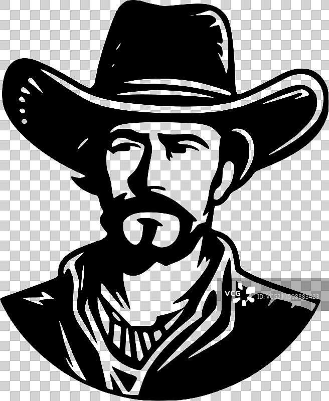 西方极简主义和简单的轮廓图片素材