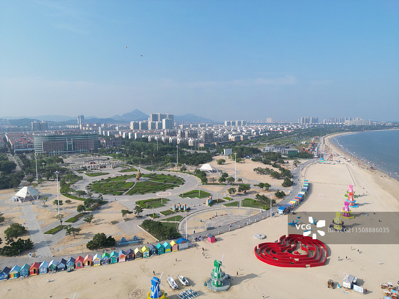 威海乳山银滩旅游度假区图片素材