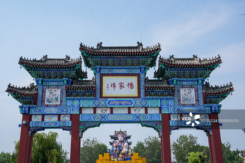 潍坊杨家埠民间艺术大观园景区图片素材