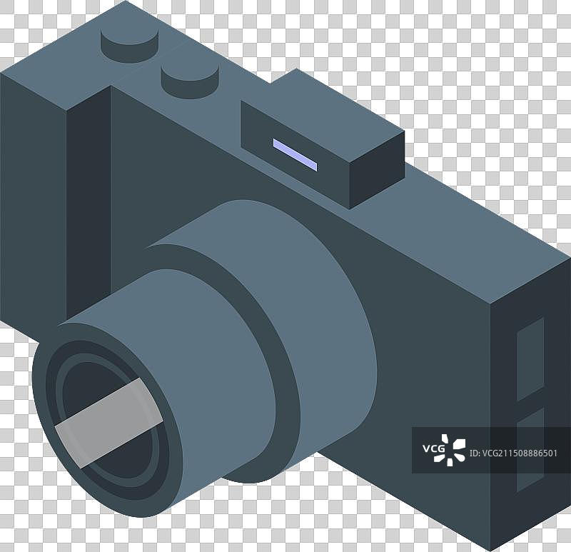 数码相机2.5D模型图片素材