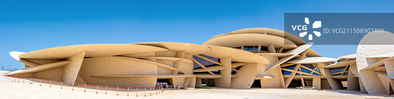 亚洲中东卡塔尔多哈国家博物馆图片素材