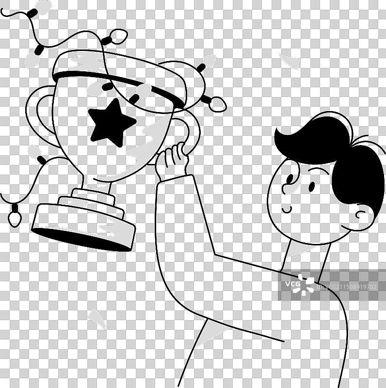 派对庆典涂鸦迷你素材图片素材