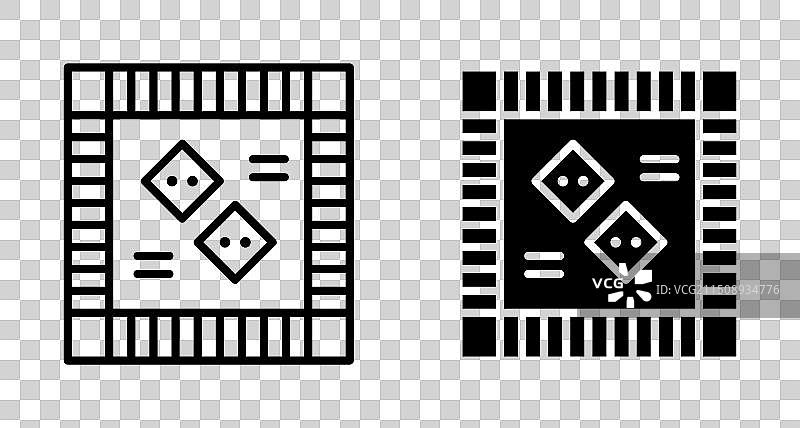 游戏棋盘图标图片素材