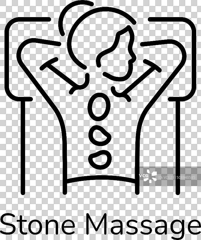 热石按摩图片素材