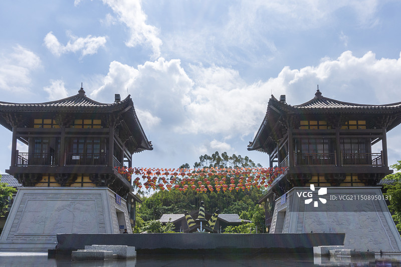 云浮市新兴县禅域小镇景区图片素材