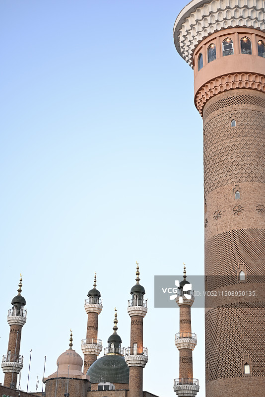 乌鲁木齐新疆国际大巴扎景区图片素材