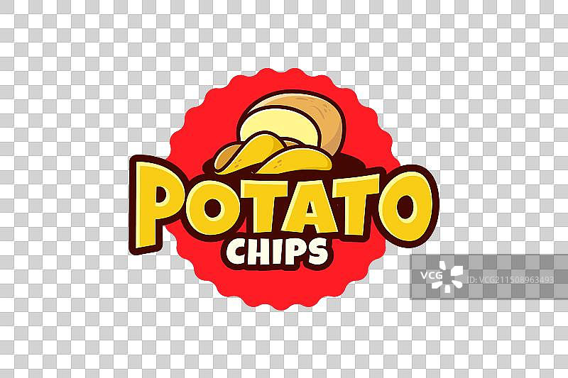 马铃薯组合薯片Logo图片素材