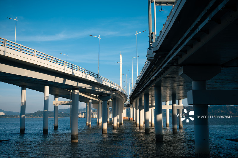 深圳湾大桥图片素材