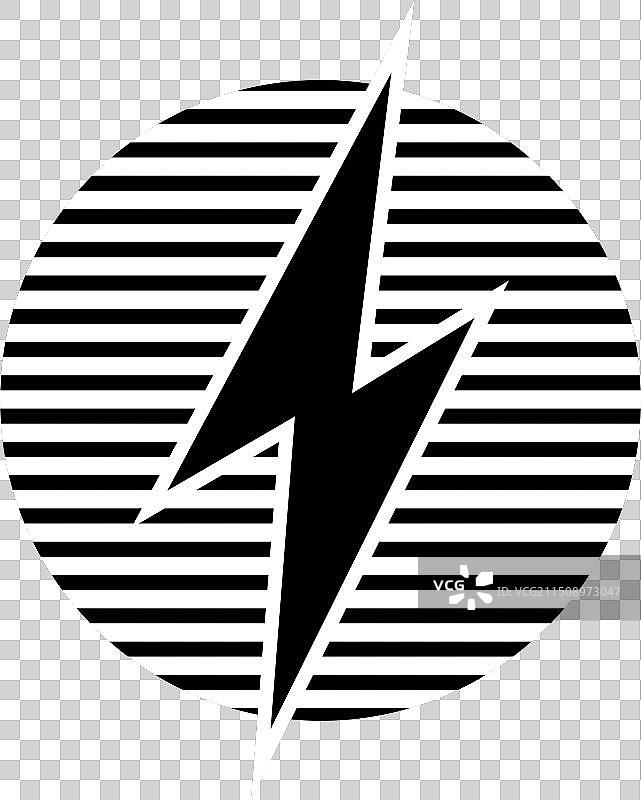 雷电电源符号电力图片素材