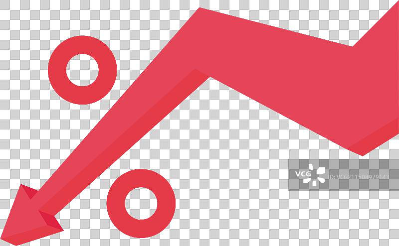 利率税或增值税衰退贷款和抵押贷款图片素材