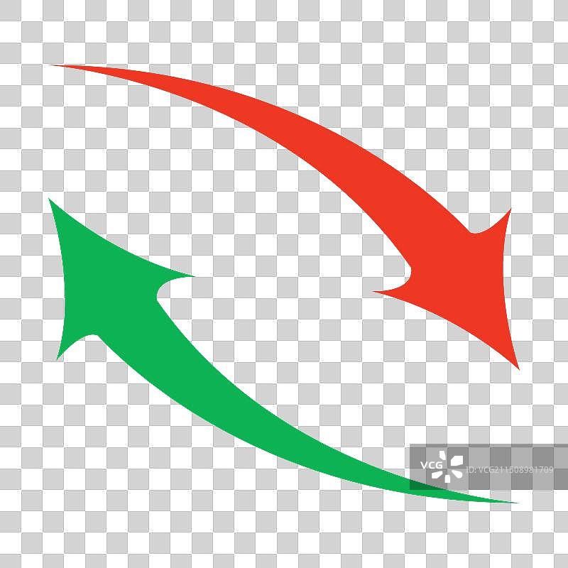 带有凸起的上下箭头图片素材