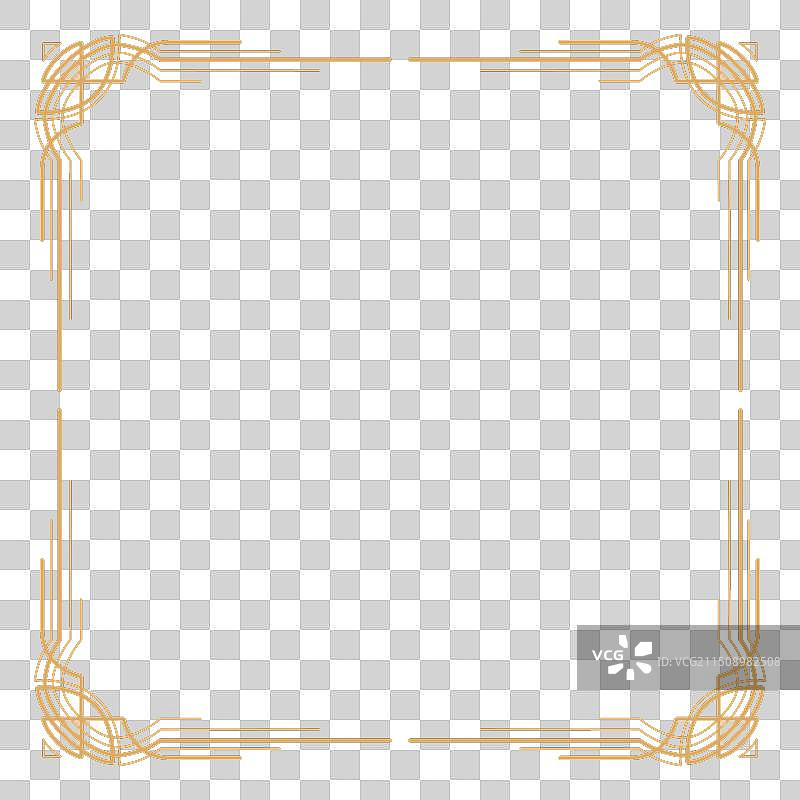 装饰艺术风格框架图案创意图片素材