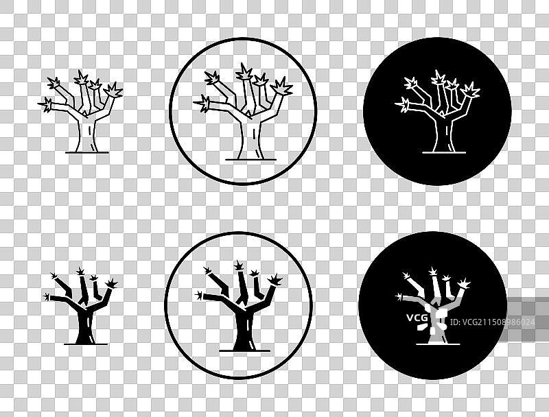 约书亚树图标图片素材